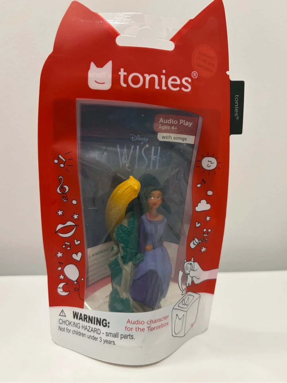 Tonies - Peppa Pig ,Disney’s WISH & Miraculous Cat Noir (3PC Bundle)